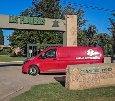 Entrada del Crematorio Parque Las Praderas