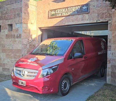 Ingreso al crematorio Las Praderas